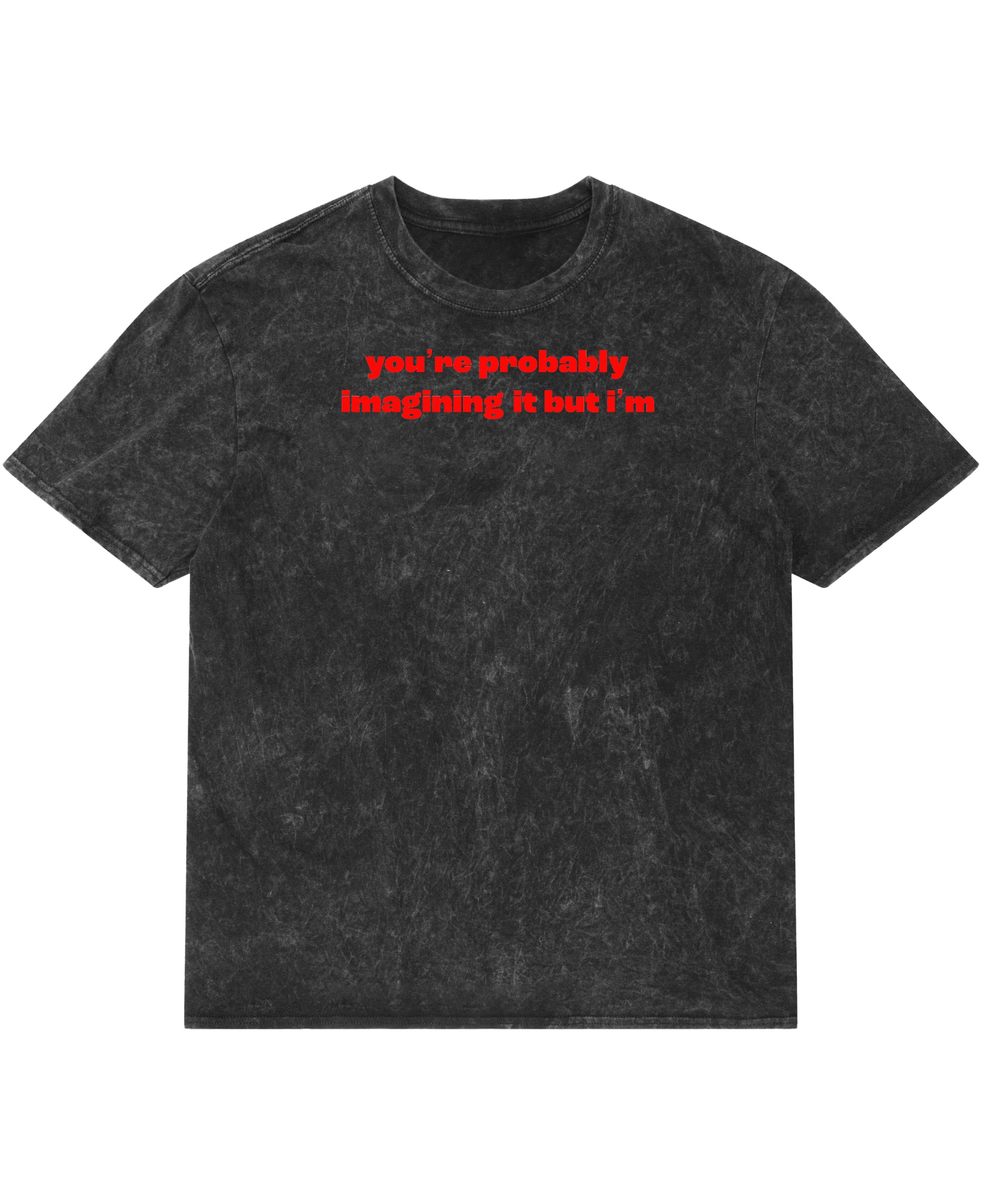 Acidwash Oversized T-shirt Front Design