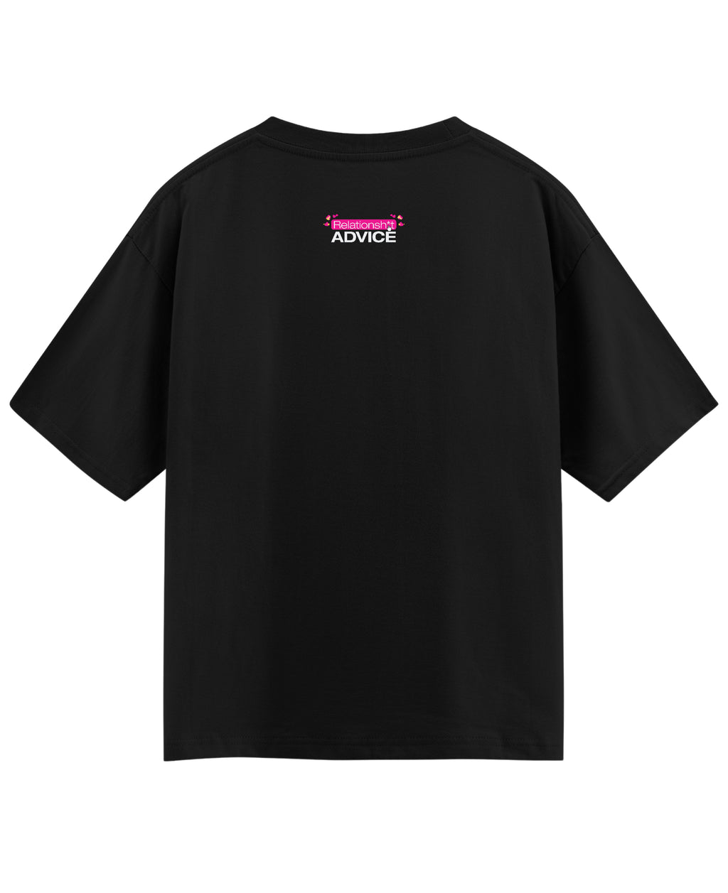 Black Oversized T-shirt Back Design