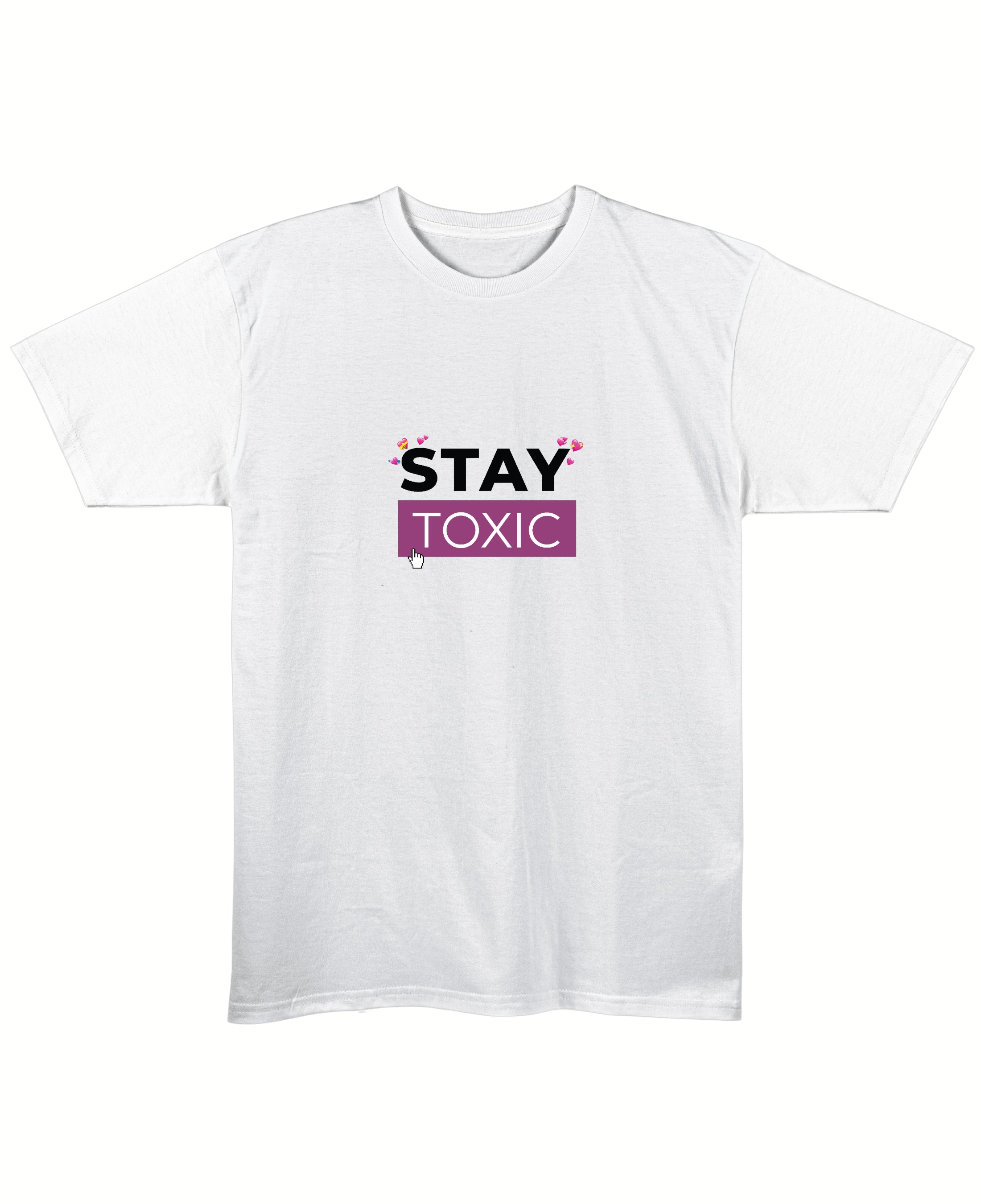 White Regular Fit T-shirt Front Design