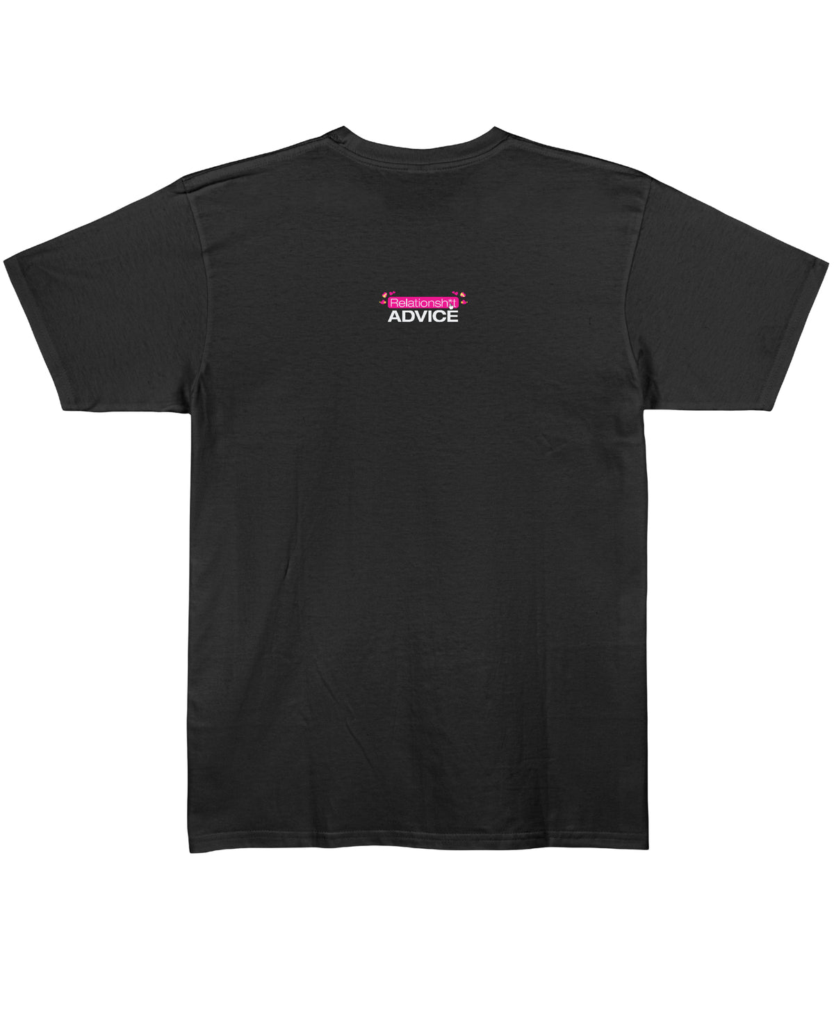 Black Regular Fit T-shirt Back Design